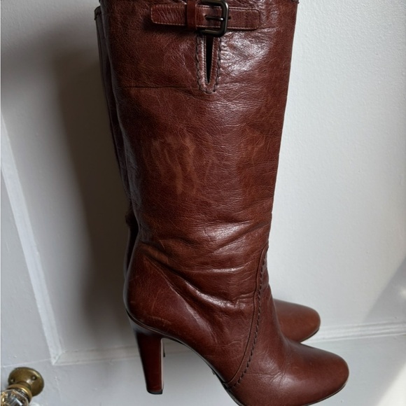 Prada Leather Tall Leather Boots, Size EU 40 - Picture 12 of 12